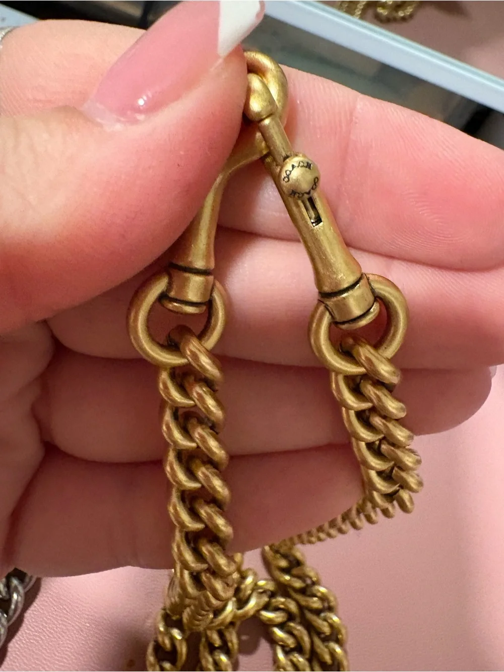 Gold Coach Dinky Chain
